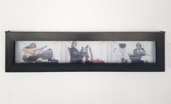 HuM-ART - „Retreat Framing No 18, No 22, No 35", 2020, UV-Print auf Dibond; 40 x 180 cm