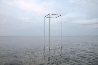HuM-ART - „Water Framing“, 2019, UV-Print auf Dibond,