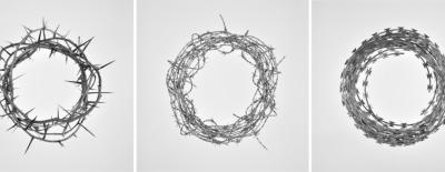 HuM-ART - "Borderline Syndrome" - Triptychon, UV-Print auf Dibond, 2016