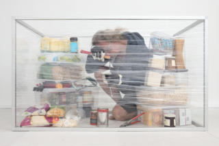 HuM-ART - "Retreat Framing No 10",  UV-Print auf Dibond, 2020