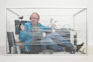 HuM-ART - "Retreat Framing No 28",  UV-Print auf Dibond, 2020
