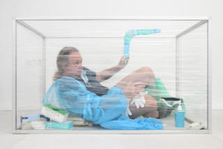 HuM-ART - "Retreat Framing No 32",  UV-Print auf Dibond, 2020