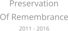 HuM-ART - Preservation Of Remembrance