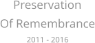 HuM-ART - Preservation Of Remembrance