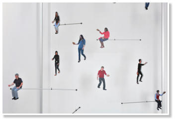 HuM-ART - "Distribution" (Detail), Kinetisches Objekt, 2011