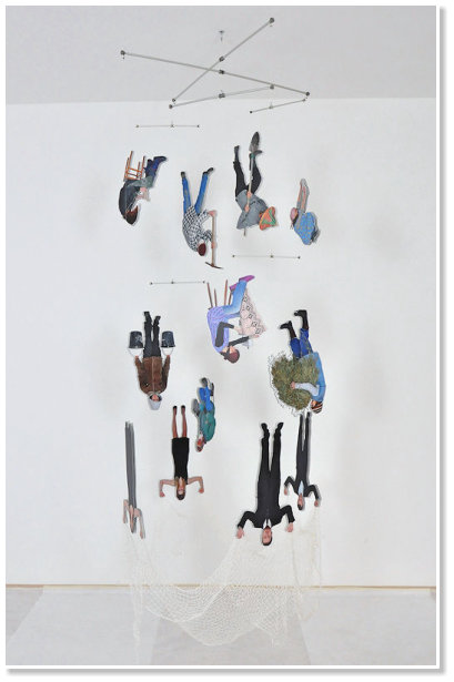 HuM-ART - "Virtual Humanity", Kinetisches Objekt, 2013