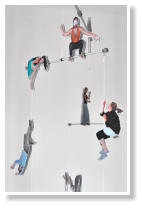HuM-ART - "Disentanglement" (Detail), Kinetisches Objekt, 2012