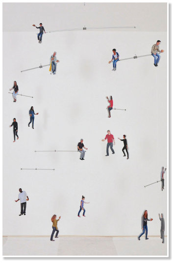 HuM-ART - "Distribution", Kinetisches Objekt, 2011