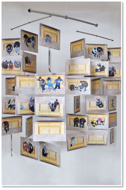HuM-ART - "Communication No 1", Kinetisches Objekt, 2011