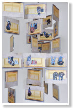 HuM-ART - "Communication No 1" (Detail), Kinetisches Objekt, 2011