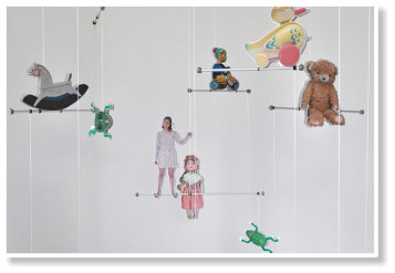 HuM-ART - "Lost In Childhood" (Detail), Kinetisches Objekt, 2012