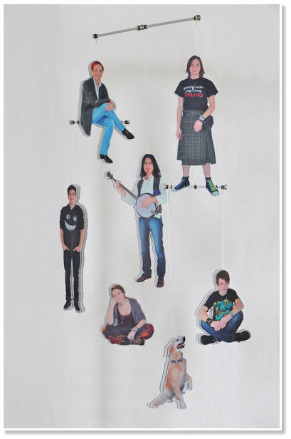 HuM-ART - "Family Constellation No 1", Kinetisches Objekt, 2013