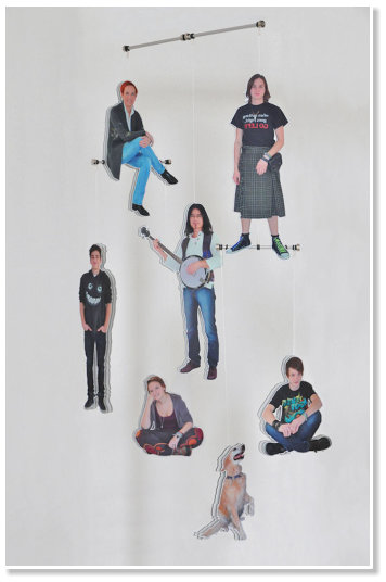 HuM-ART - "Family Constellation No 1",  Kinetisches Objekt, 2013